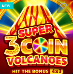 Super 3coin Volcanoes